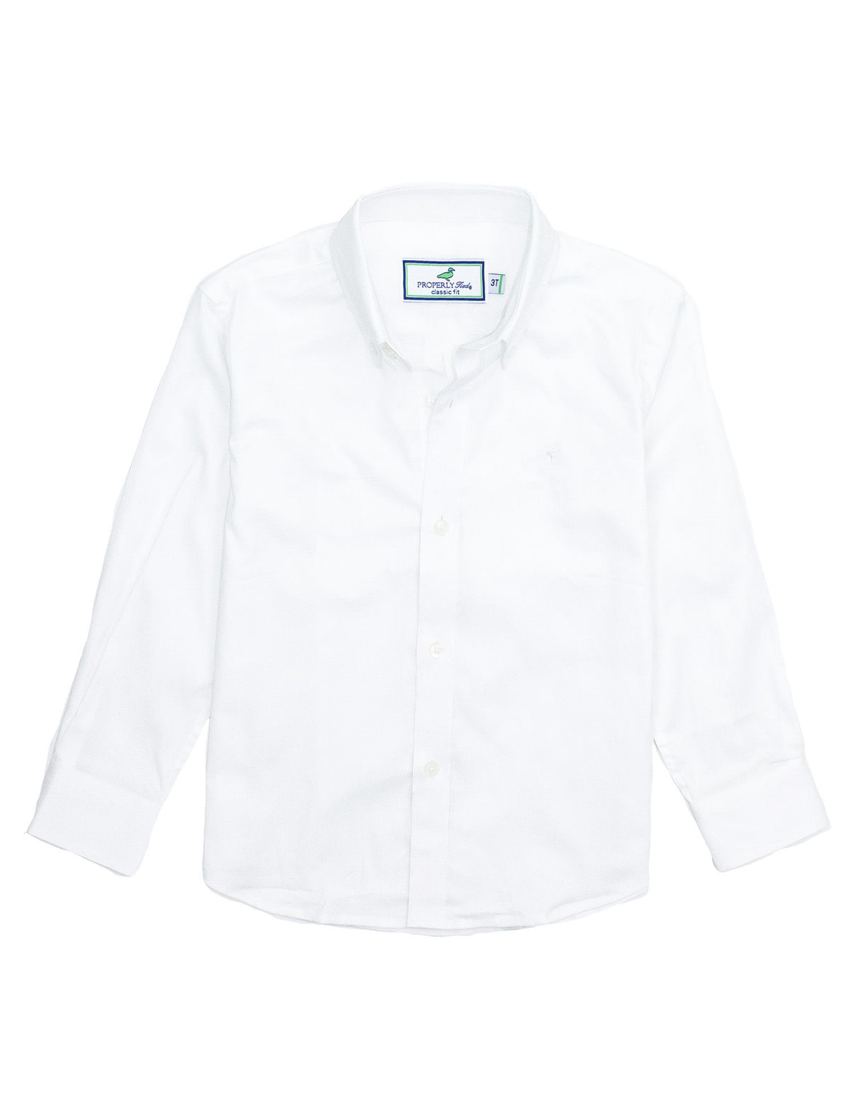 Properly Tied White Sportshirt