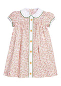 Little English Ruffled Sally Dress - Pumpkins