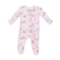 Angel Dear Princess Unicorn Castle Zipper Footie
