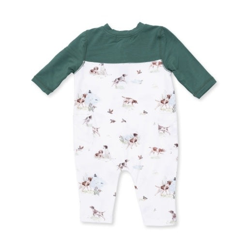 Angel Dear Pointer Pups and Duck Buddies Romper