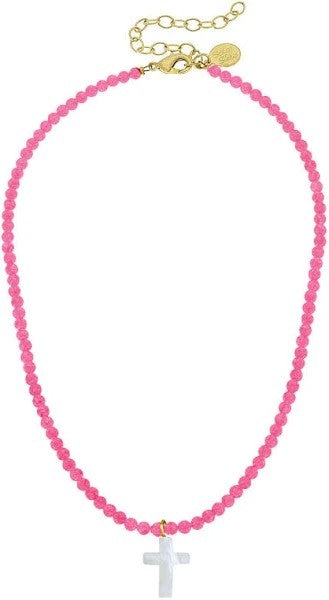Susan Shaw Alys Cross Necklace