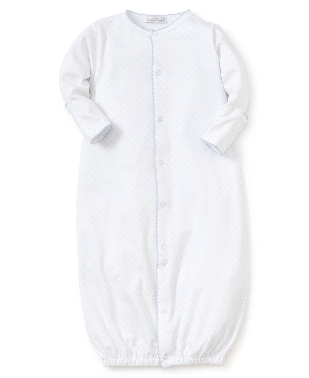 Kissy Kissy Blue Dot Conv Gown