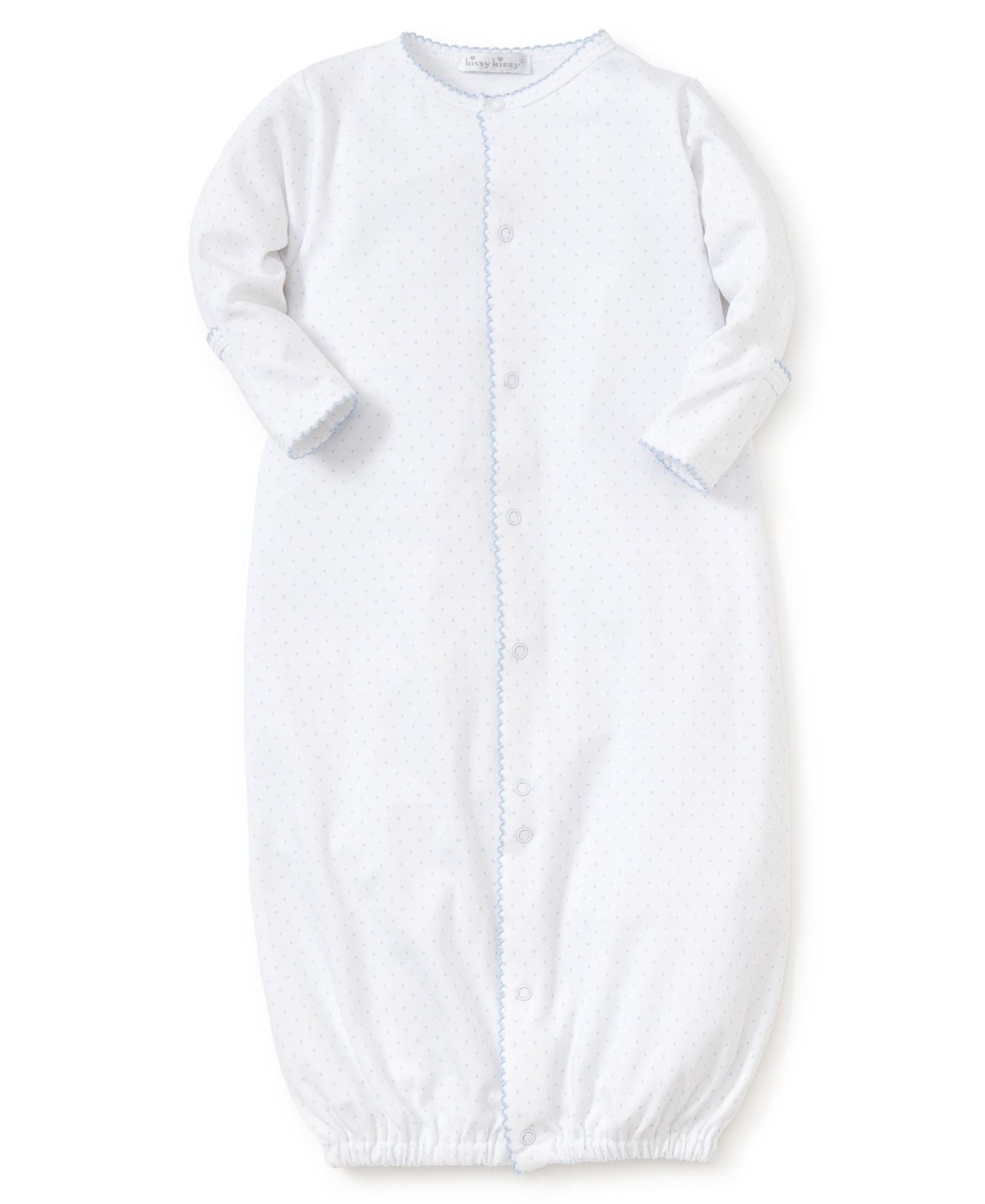 Kissy Kissy Blue Dot Conv Gown