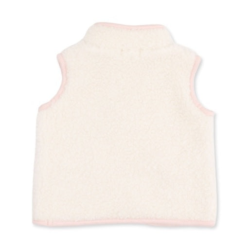 Angel Dear Sherpa Vest with Heart Pockets