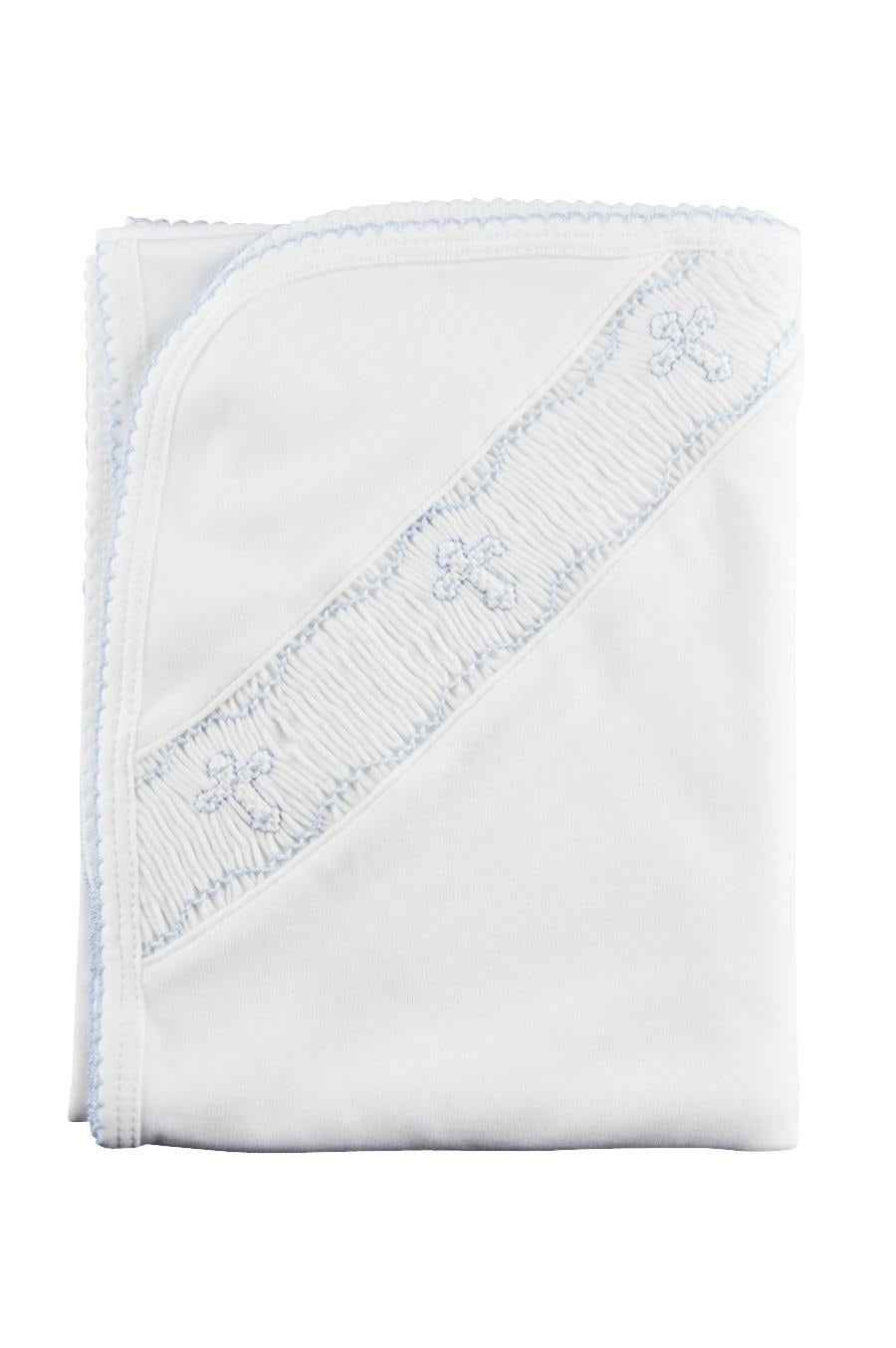 Baby Threads Smocked Cross Blanket