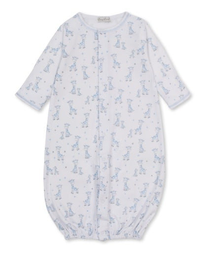 Kissy Kissy Blue Just Giraffes Conv Gown