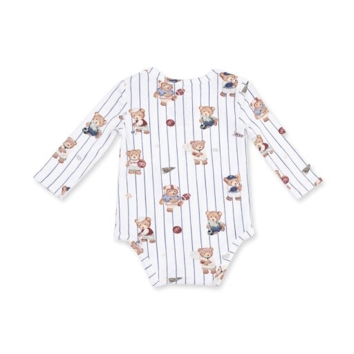 Angel Dear Mixed Sports Bears Bodysuit