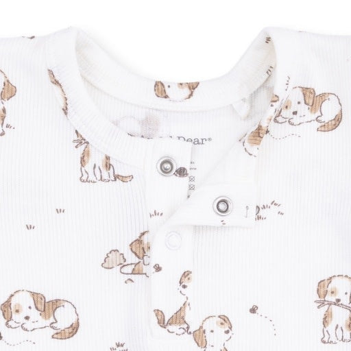 Angel Dear Explorer Puppy Blue Henley Play Set