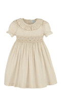 Luli&Me Yellow Forest Fairy Smocked Dress