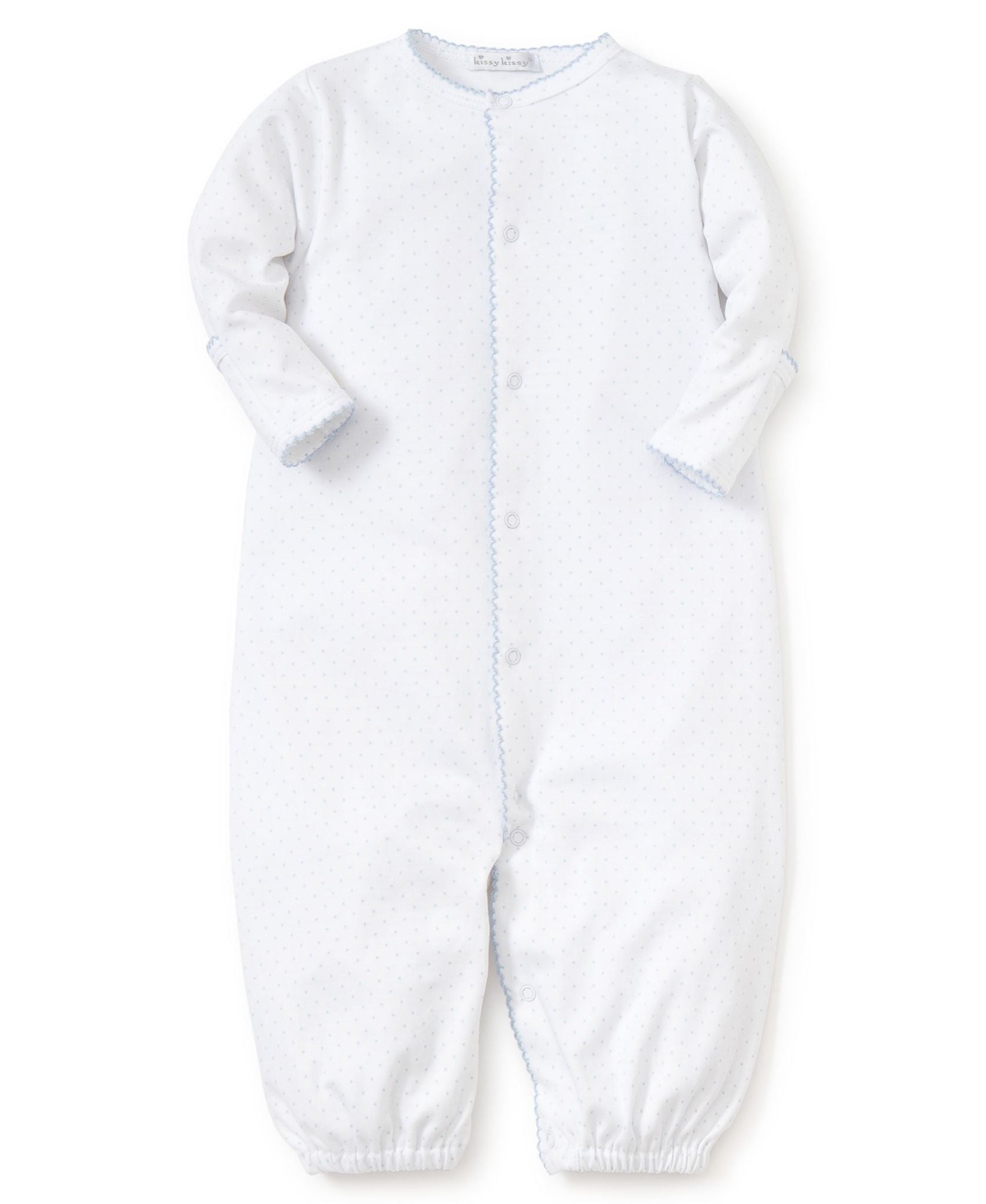 Kissy Kissy Blue Dot Conv Gown