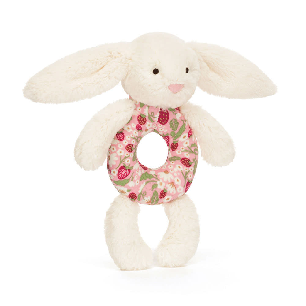 Jellycat Cream Berry Bunny Rattle