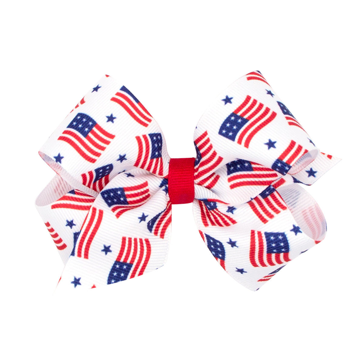 Wee Ones Americana Print Bow