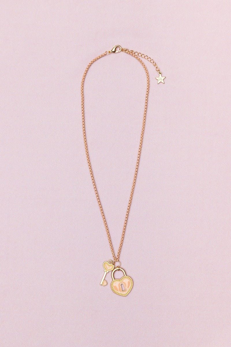 Great Pretenders Boutique Chic Love Unlocked Necklace