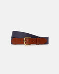 Ebinger Brothers Plain Navy Belt
