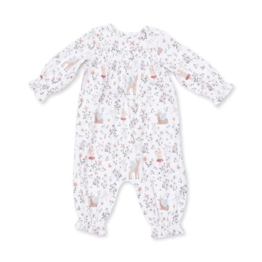 Angel Dear Enchanted Woodland Smocked Romper