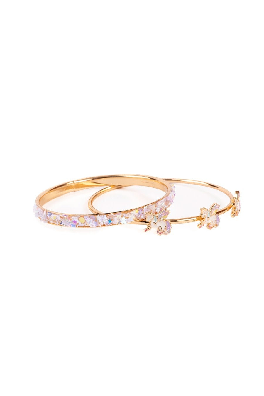 Great Pretenders Boutique Unicorn Daydream Bangles, 2pc