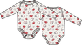 Angel Dear Touchdown Time Long Sleeve Bodysuit