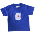Luigi Kids Royal Blue Backpack SS Shirt