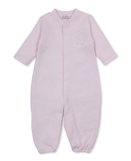 Kissy Kissy PInk Giraffe Emb Jacquard Conv Gown