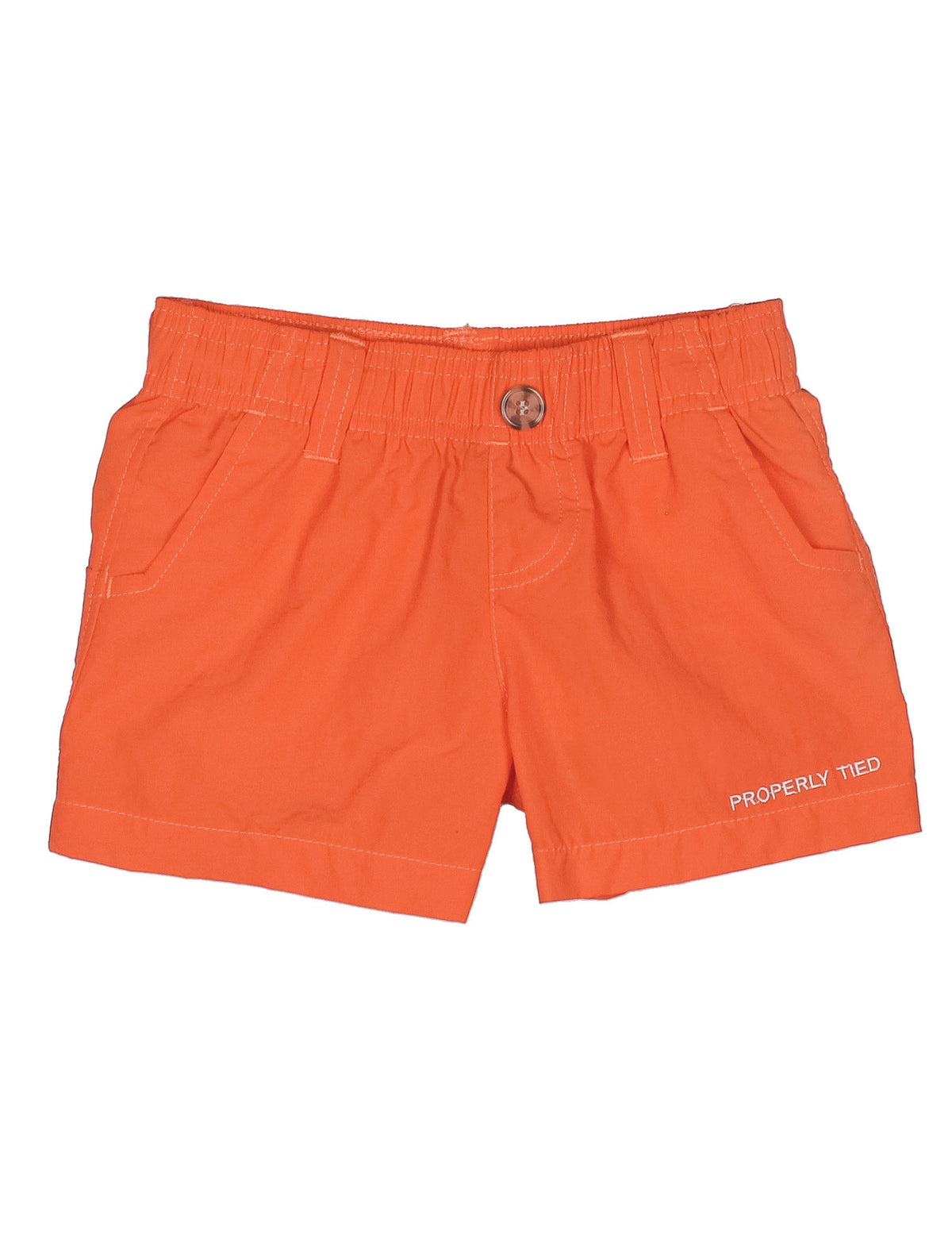 Properly Tied Orange Mallard Shorts