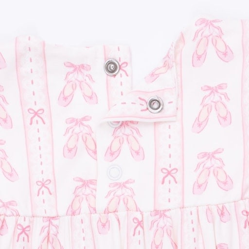 Angel Dear Ballet Shoes Ribbon Romper