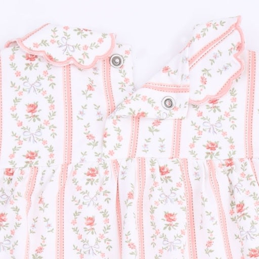 Angel Dear Marnie Rosebud Stripe Dress and Bloomer