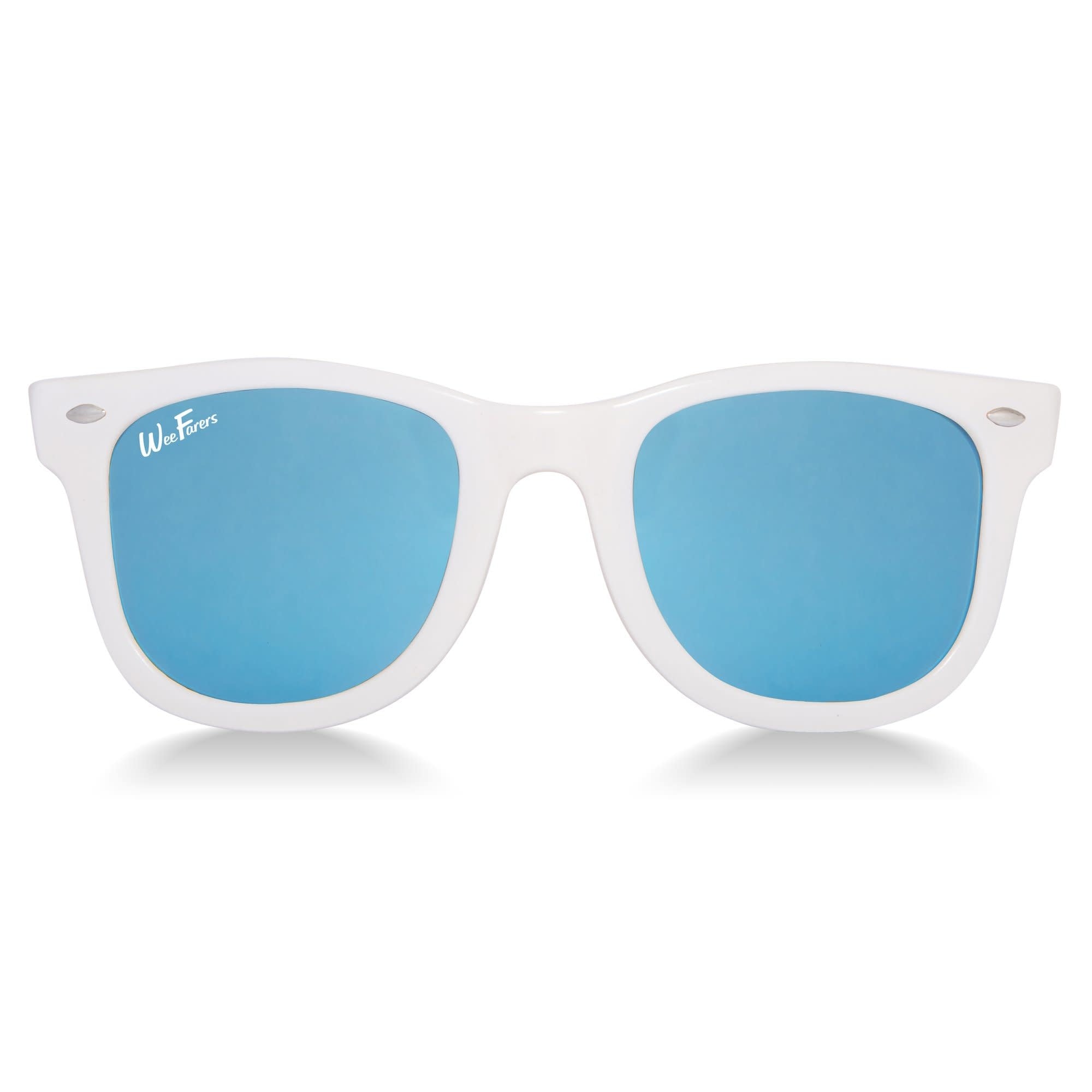 Weefarers White/Sky Blue Polarized