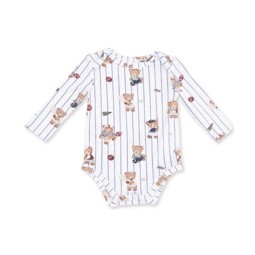 Angel Dear Mixed Sports Bears Bodysuit