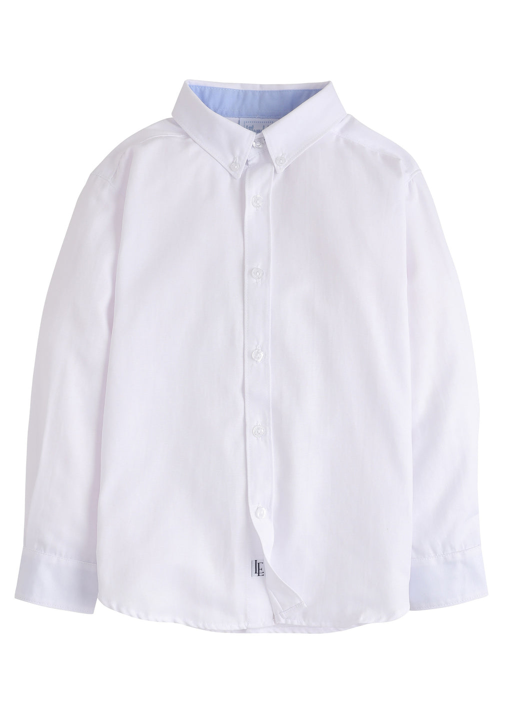 Little English White Button Down Shirt