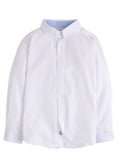 Little English White Button Down Shirt