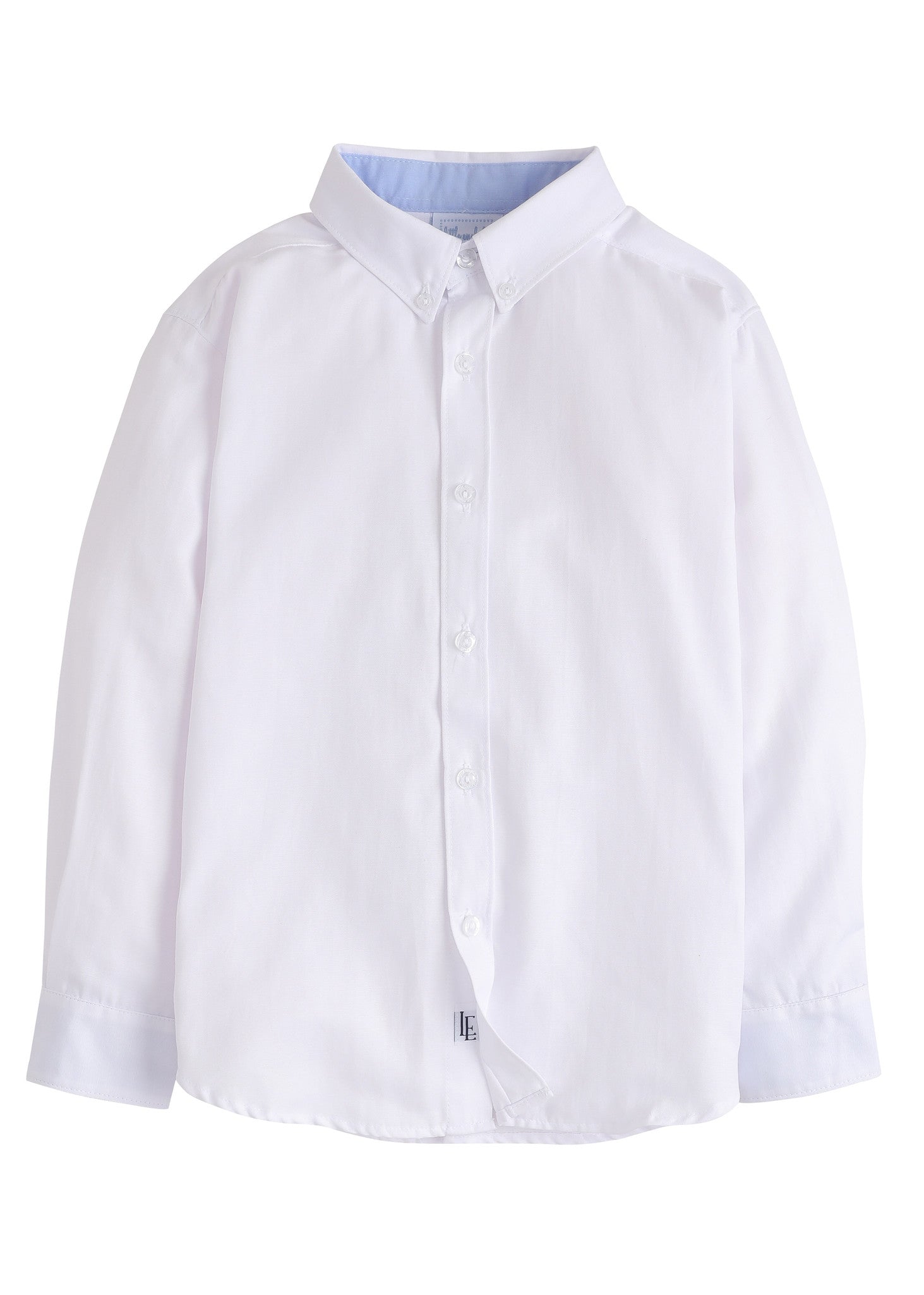 Little English White Button Down Shirt