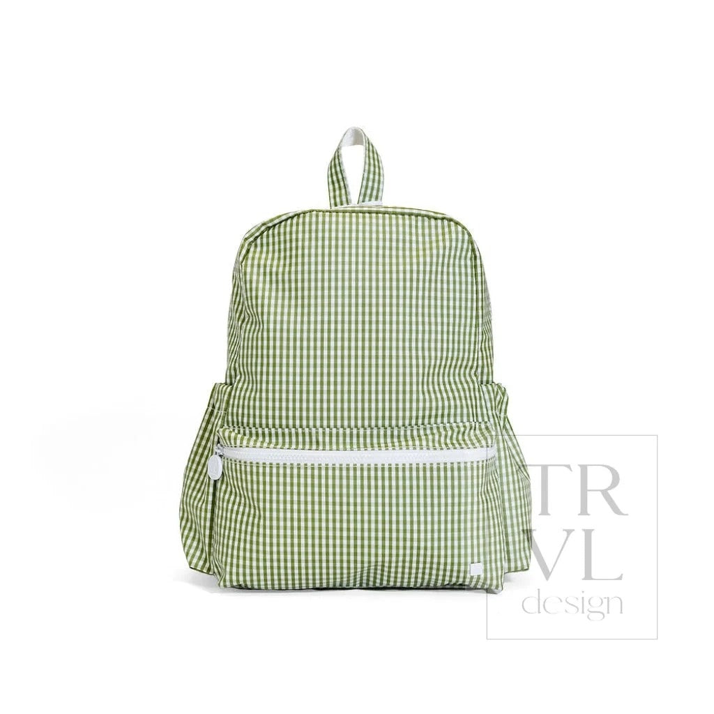 TRVL Design Backpacker Backpack Gingham