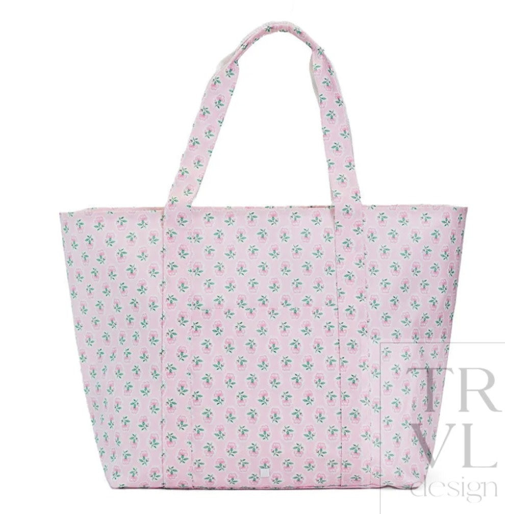TRVL Design Jumbo Tote-Floral-
