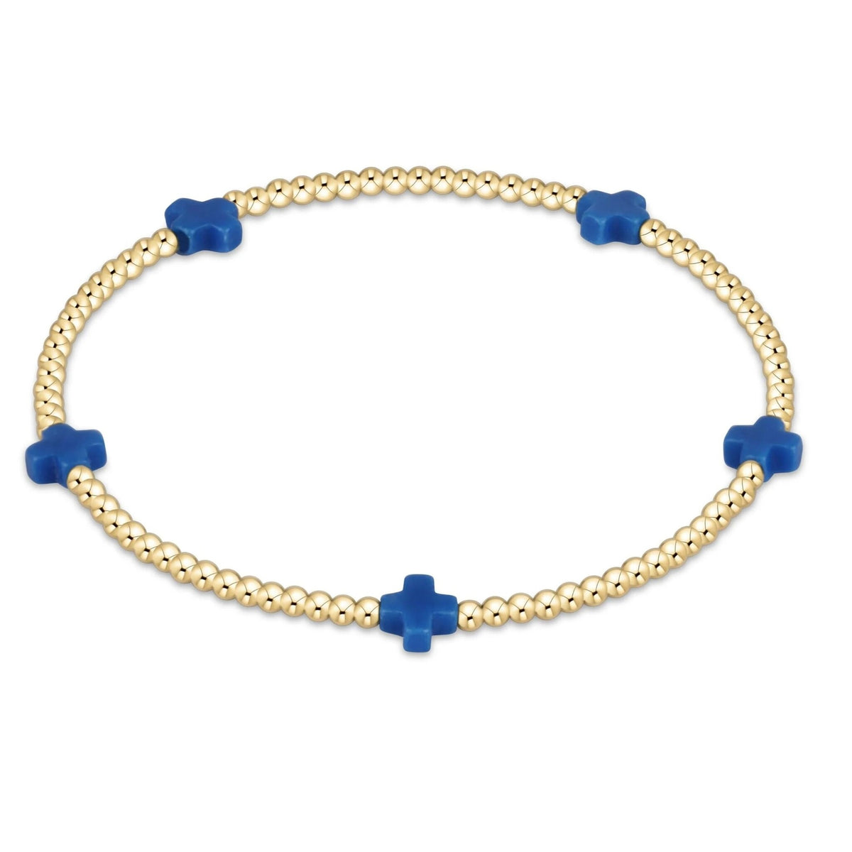 ENewton Signature Small Cross 2mm Bracelet
