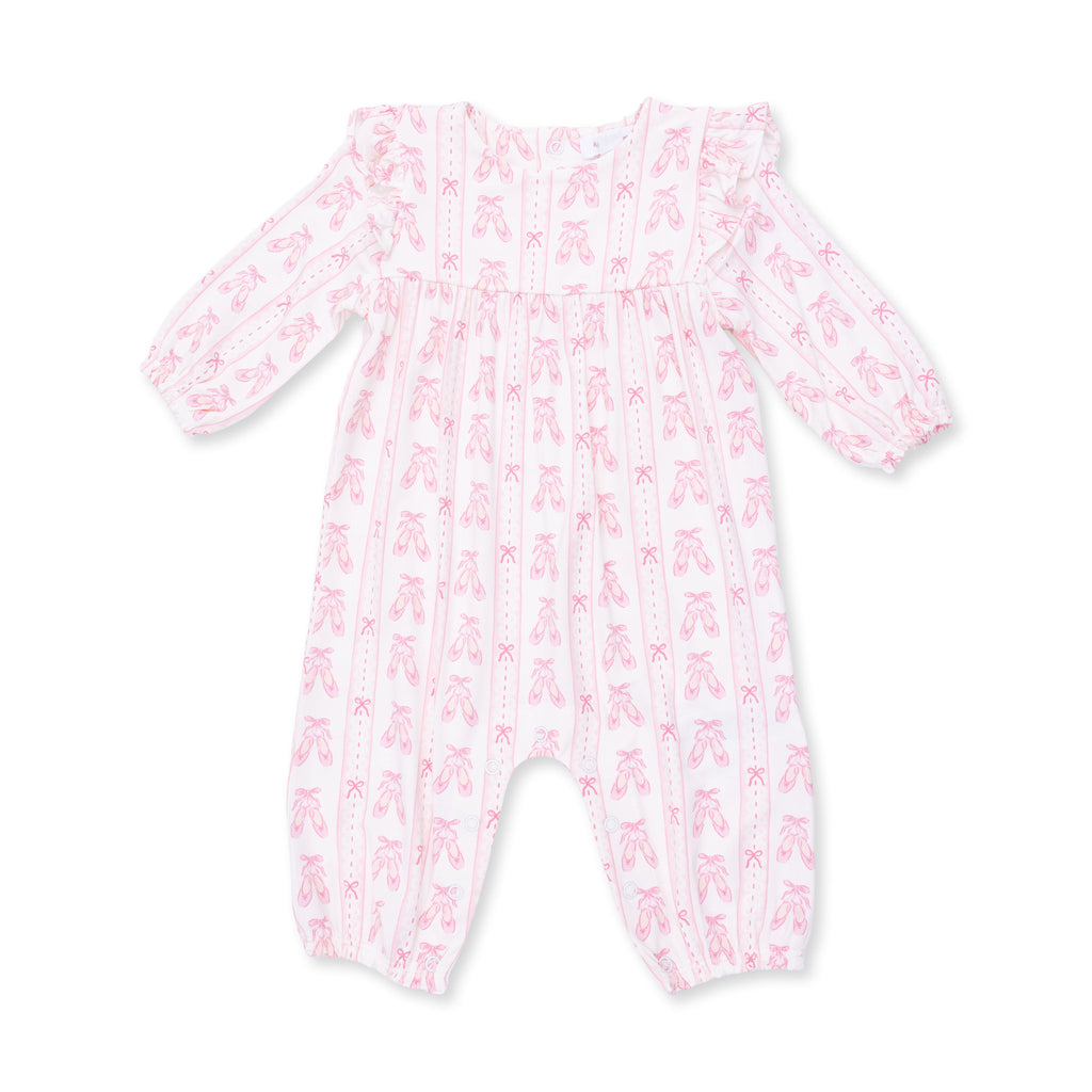 Angel Dear Ballet Shoes Ribbon Romper