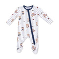 Angel Dear Mixed Sports Bears - 2 Way Zipper Footie