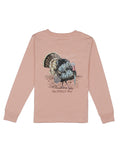 Properly Tied Gobbler Peach LS Tee