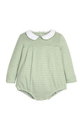 Little English | BISBY Pleated Bubble - Watercress Stripe