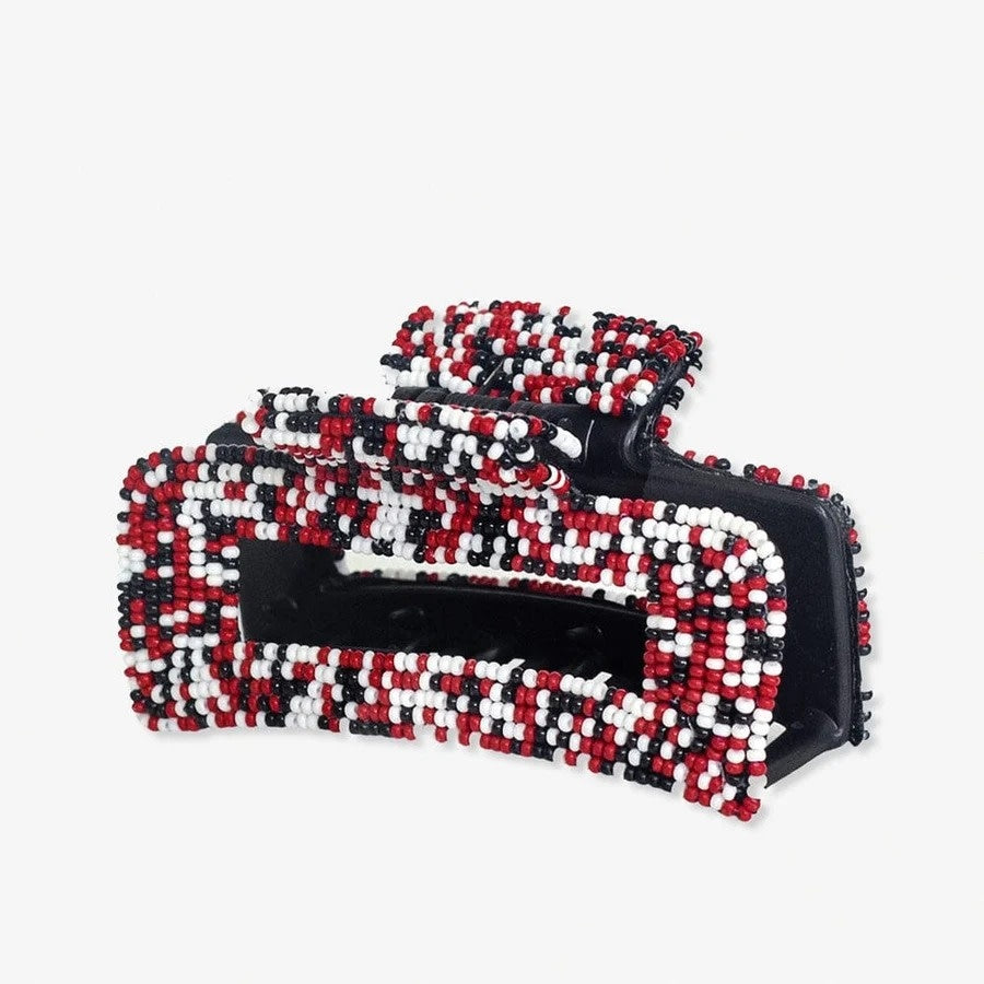 Ink + Alloy Gameday Confetti Beaded Hair Claw