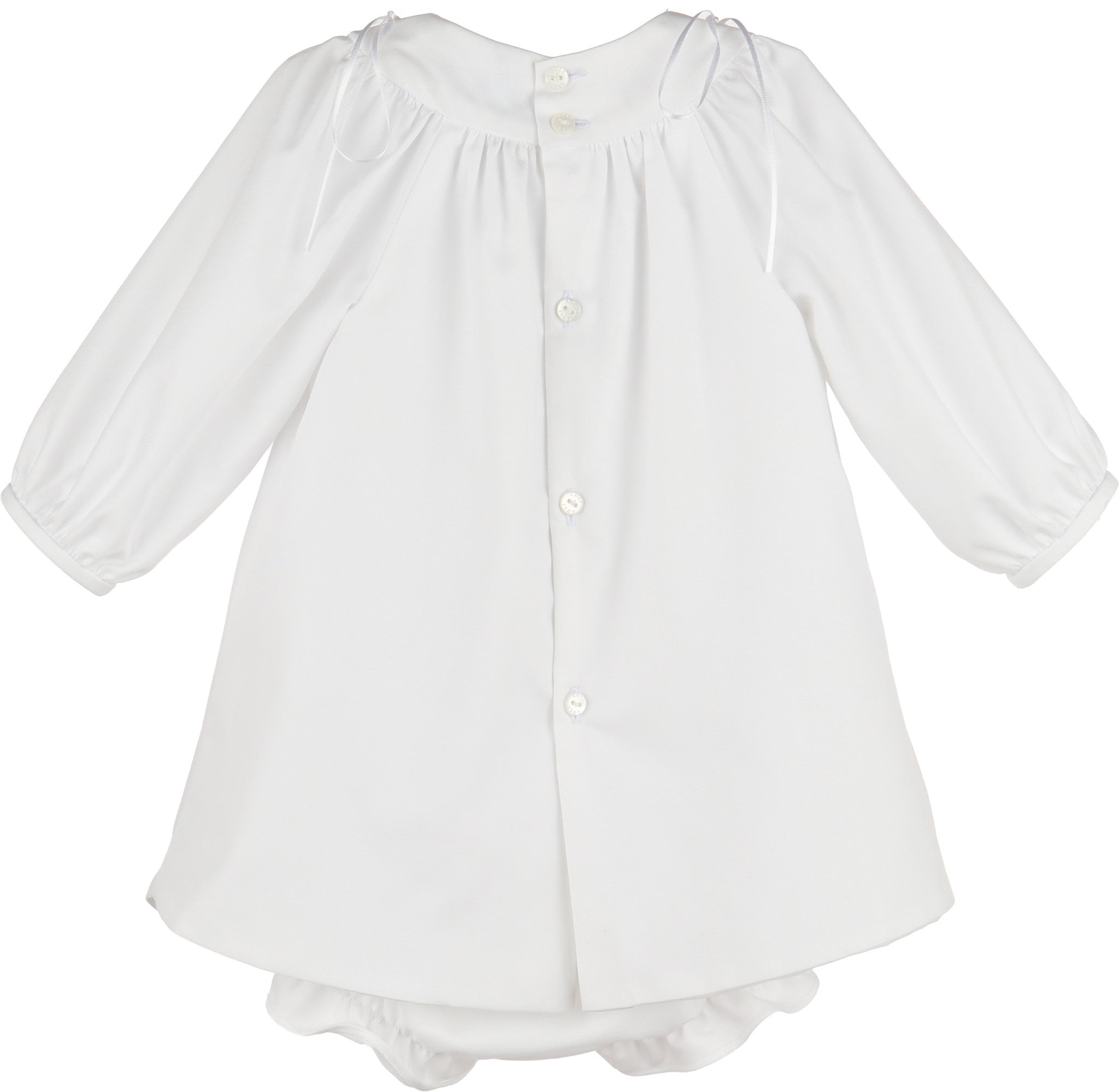 Luli&Me White Welcome Homes Waves Dress