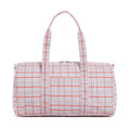 TRVL Design Weekender Duffel Bag-Plaid-