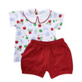 The Smiley Crab School Print Bloomer Set