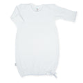 Paty White LS Day Gown