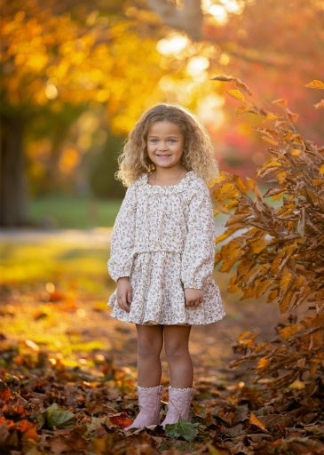 Mabel and Honey Red Autumn Breeze Two Piece Set