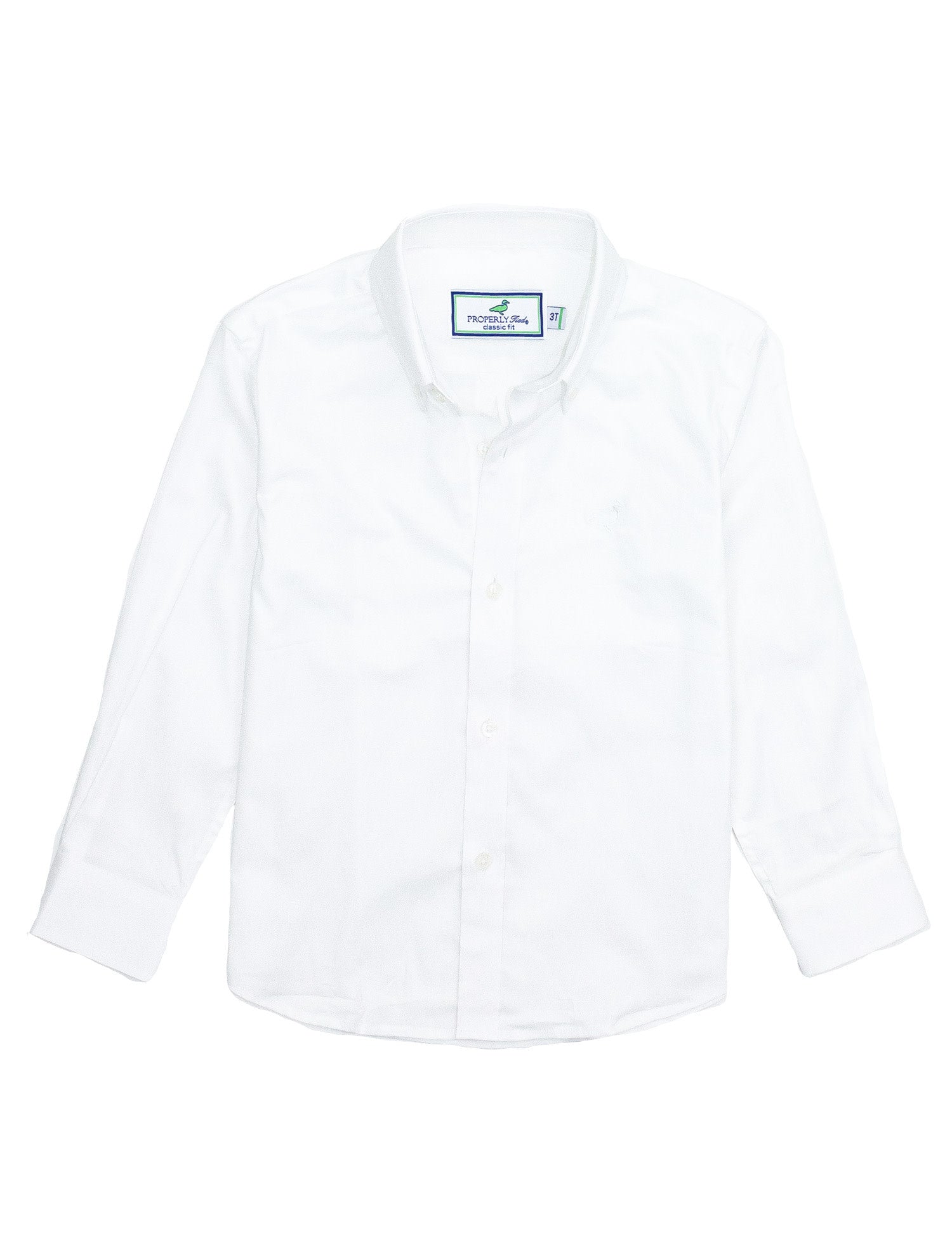 Properly Tied White Sportshirt