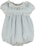 Luli&Me Blue Sweet Corduroy Bubble