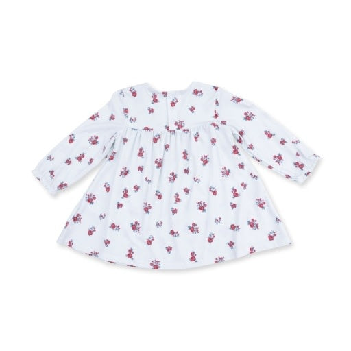 Angel Dear Alyssa Floral Smocked Ruffle Dress and Legging