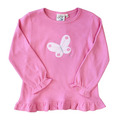 Luigi Kids Pink Butterfly Swing Top