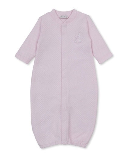 Kissy Kissy PInk Giraffe Emb Jacquard Conv Gown