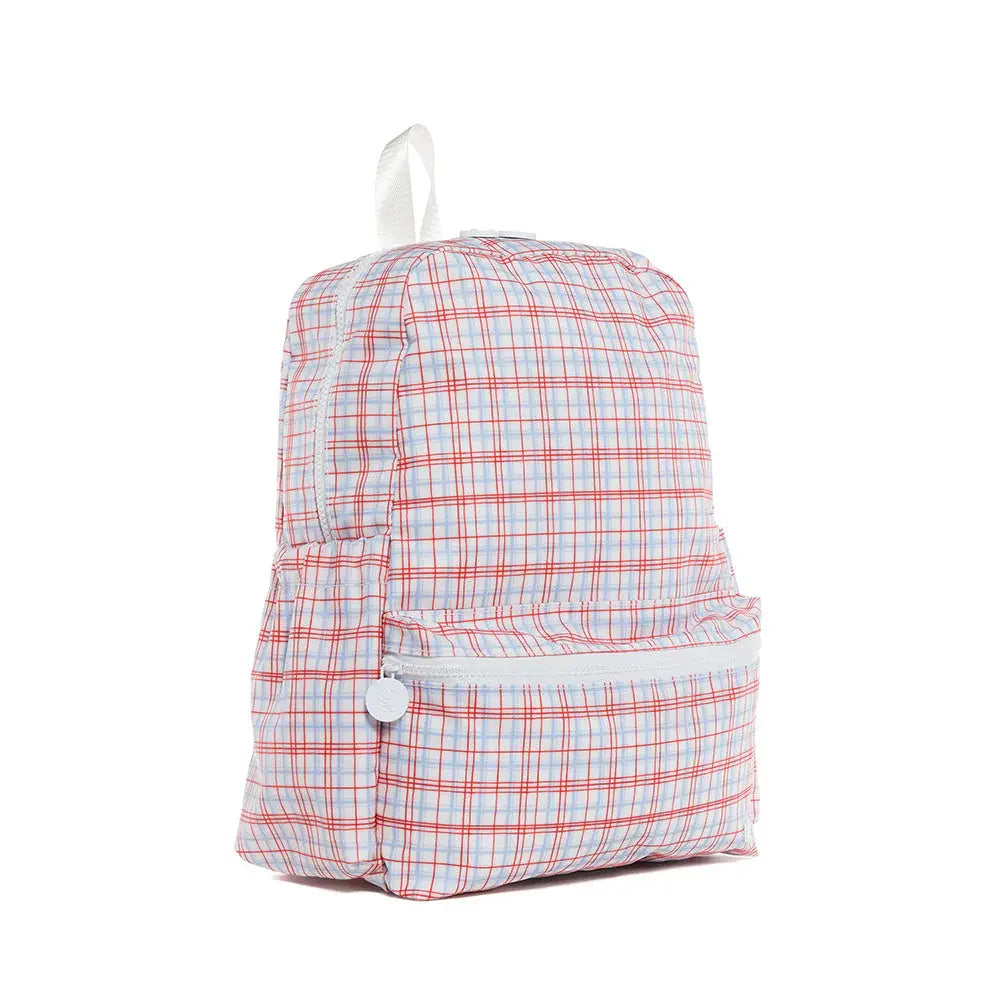 TRVL Design Backpacker Backpack Plaid